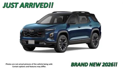 Blue 2026 Chevrolet Equinox RS for sale in Clinton, MO