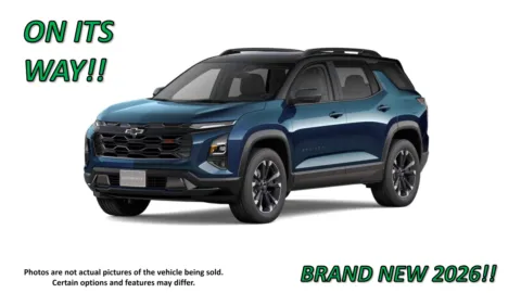 Blue 2026 Chevrolet Equinox RS for sale in Clinton, MO