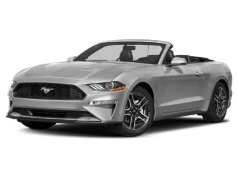 Orange 2020 Ford Mustang EcoBoost Premium for sale in Clinton, MO