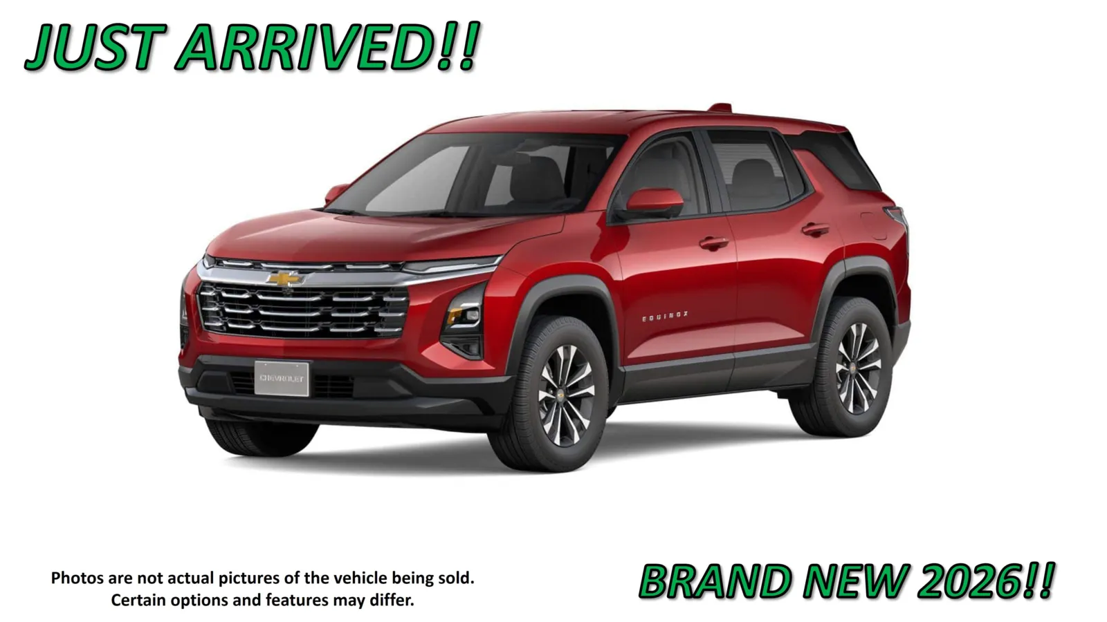 Red 2026 Chevrolet Equinox LT for sale in Clinton, MO