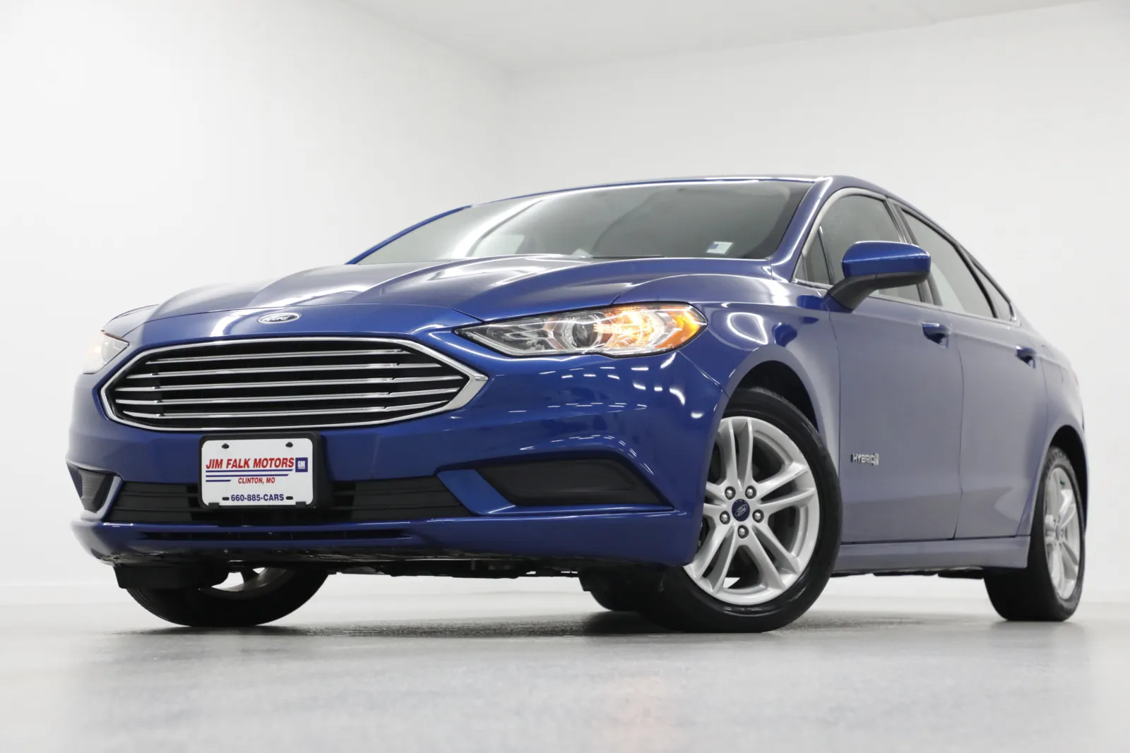 Blue 2018 Ford Fusion Hybrid S for sale in Clinton, MO
