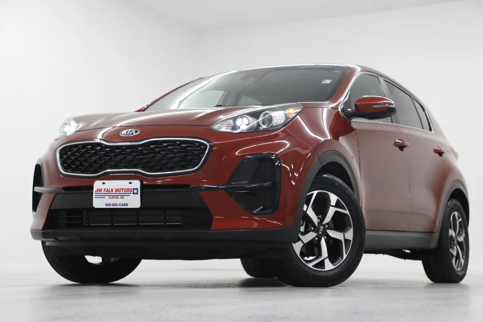 Red 2021 Kia Sportage LX for sale in Clinton, MO