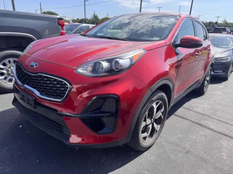 Red 2021 Kia Sportage LX for sale in Clinton, MO