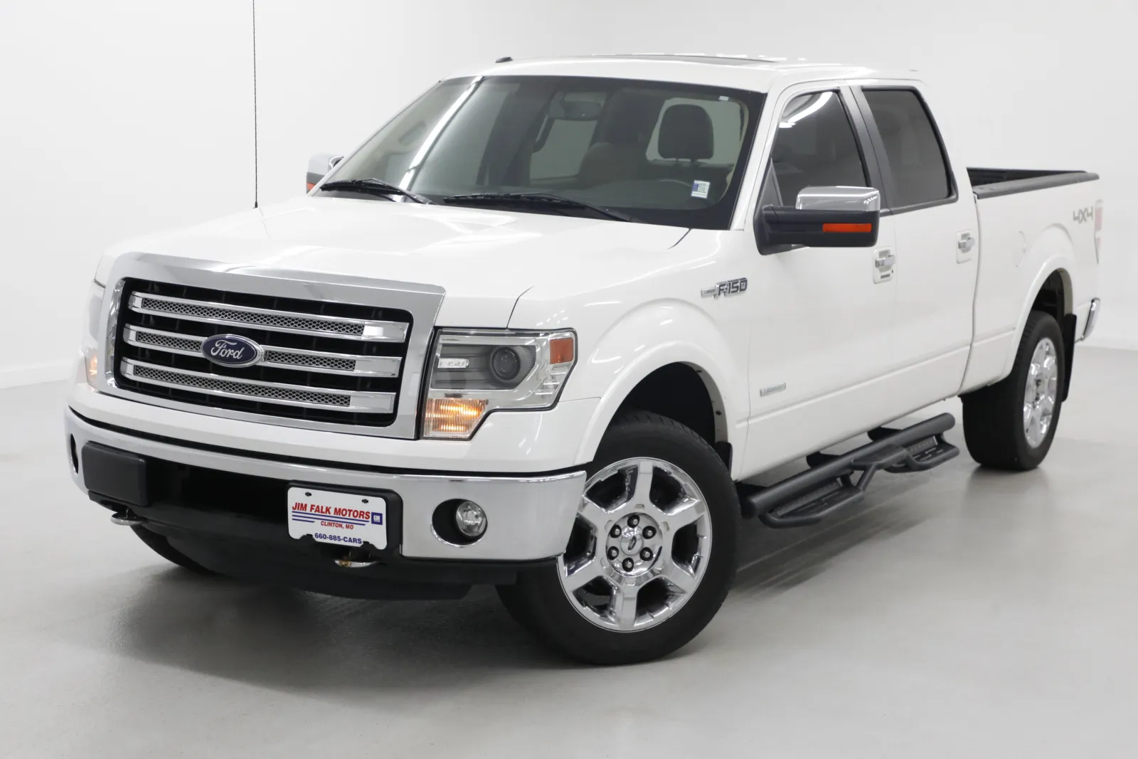 White 2013 Ford F-150 Lariat for sale in Clinton, MO