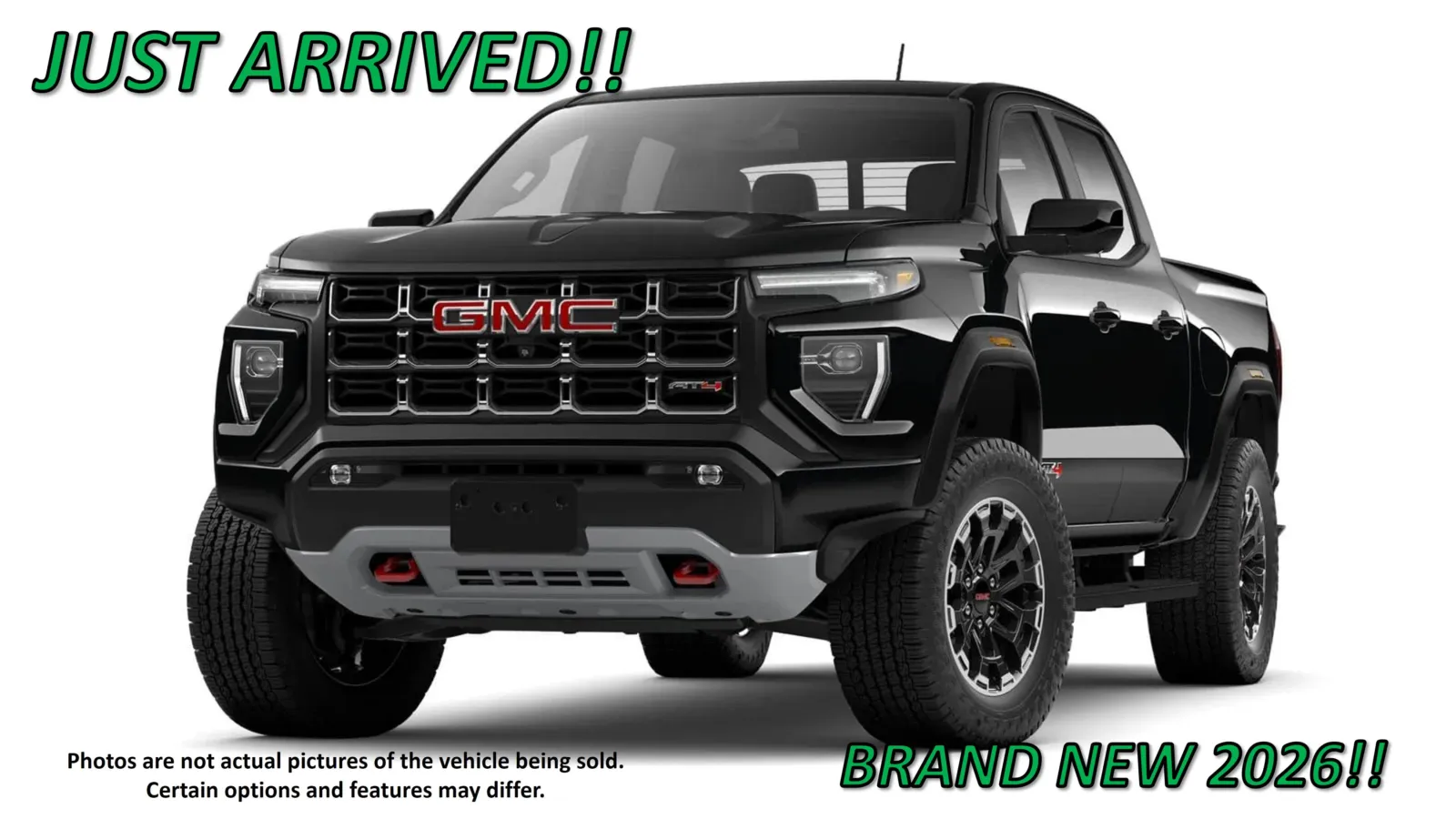 Black 2026 GMC Canyon AT4 for sale in Clinton, MO