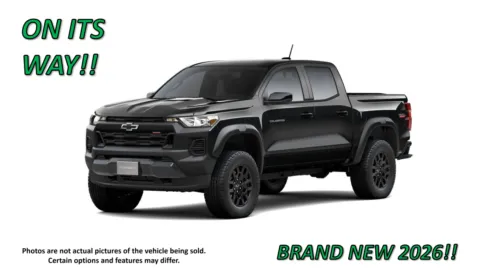 Black 2026 Chevrolet Colorado Trail Boss for sale in Clinton, MO