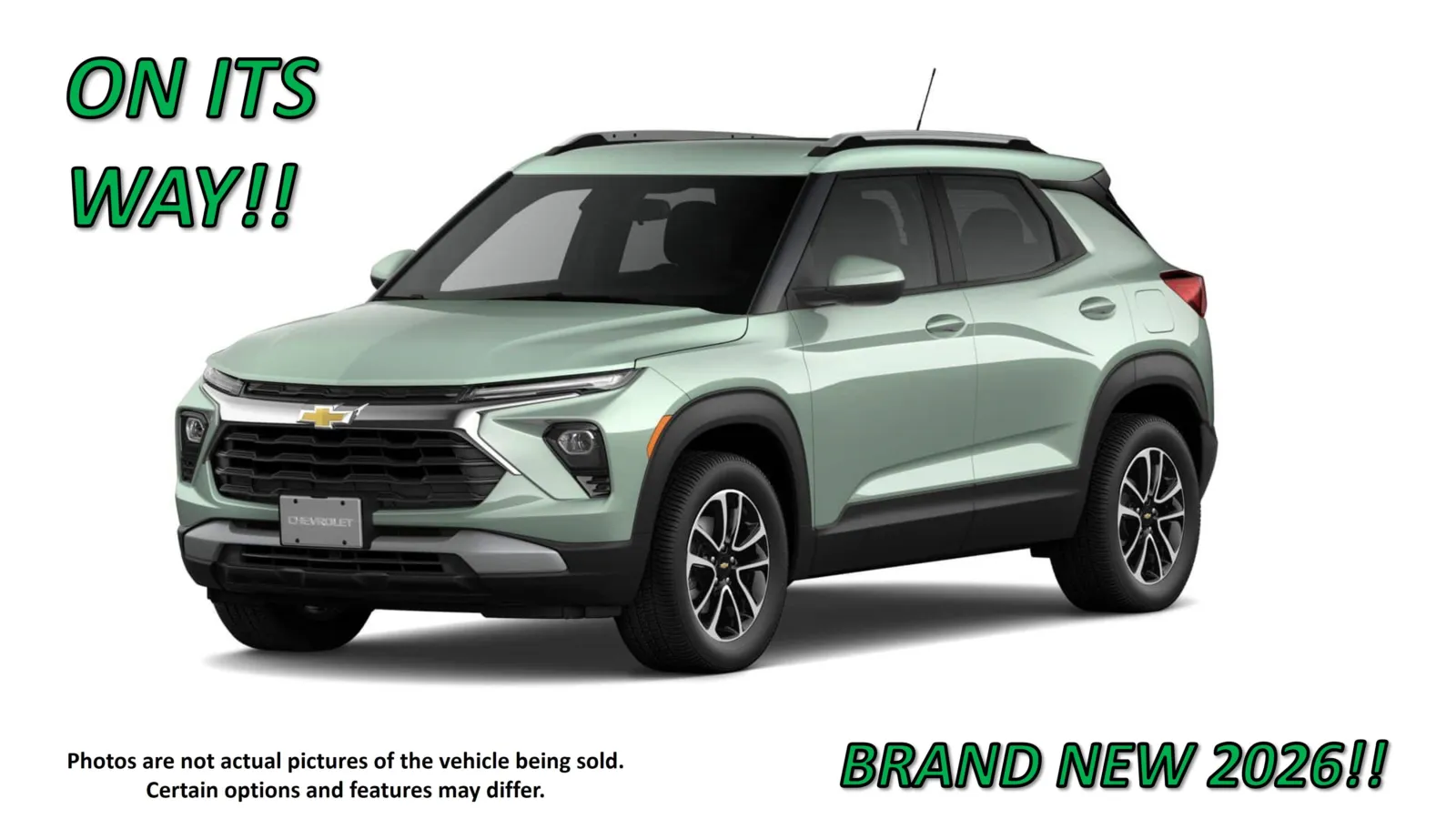 Green 2026 Chevrolet Trailblazer LT for sale in Clinton, MO