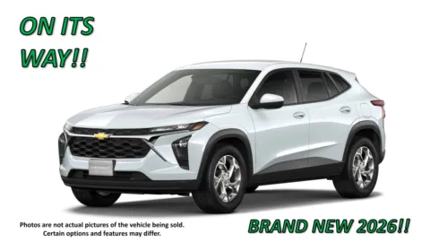 White 2026 Chevrolet Trax LS for sale in Clinton, MO