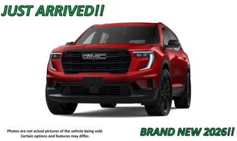 Red 2026 GMC Acadia Elevation for sale in Clinton, MO