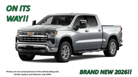 Gray 2026 Chevrolet Silverado 1500 LTZ for sale in Clinton, MO