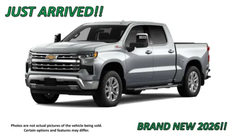 Gray 2026 Chevrolet Silverado 1500 LTZ for sale in Clinton, MO