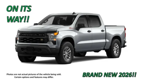 Gray 2026 Chevrolet Silverado 1500 Work Truck for sale in Clinton, MO