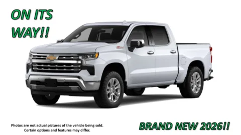 White 2026 Chevrolet Silverado 1500 LTZ for sale in Clinton, MO