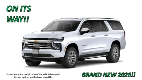 White 2026 Chevrolet Suburban Premier for sale in Clinton, MO