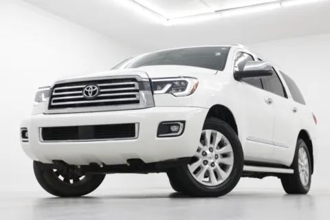 White 2020 Toyota Sequoia Platinum for sale in Clinton, MO