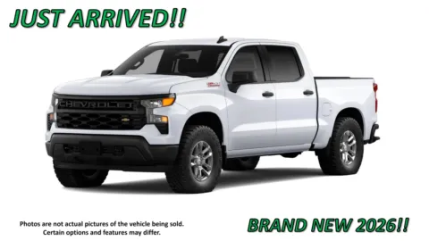 White 2026 Chevrolet Silverado 1500 Work Truck for sale in Clinton, MO