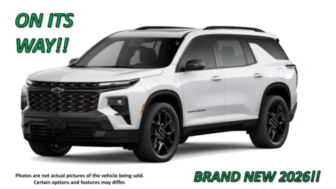 White 2026 Chevrolet Traverse RS for sale in Clinton, MO