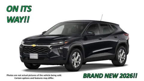 Black 2026 Chevrolet Trax LS for sale in Clinton, MO