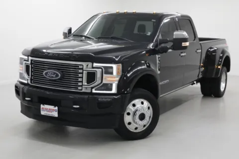 Black 2021 Ford Super Duty F-450 DRW Platinum for sale in Clinton, MO