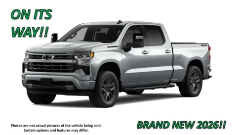 Gray 2026 Chevrolet Silverado 1500 RST for sale in Clinton, MO