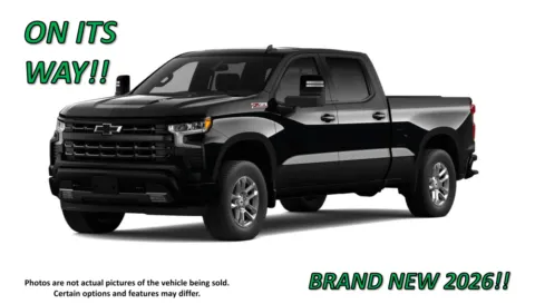 Black 2026 Chevrolet Silverado 1500 RST for sale in Clinton, MO