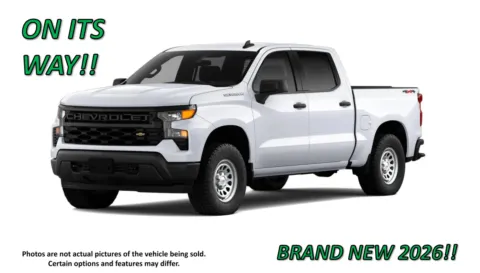 White 2026 Chevrolet Silverado 1500 Work Truck for sale in Clinton, MO
