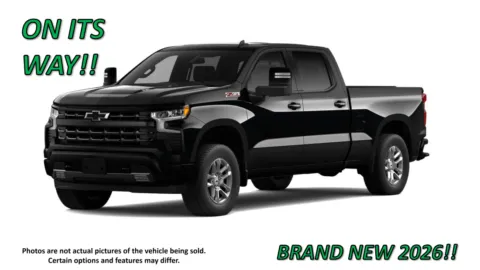 Black 2026 Chevrolet Silverado 1500 RST for sale in Clinton, MO