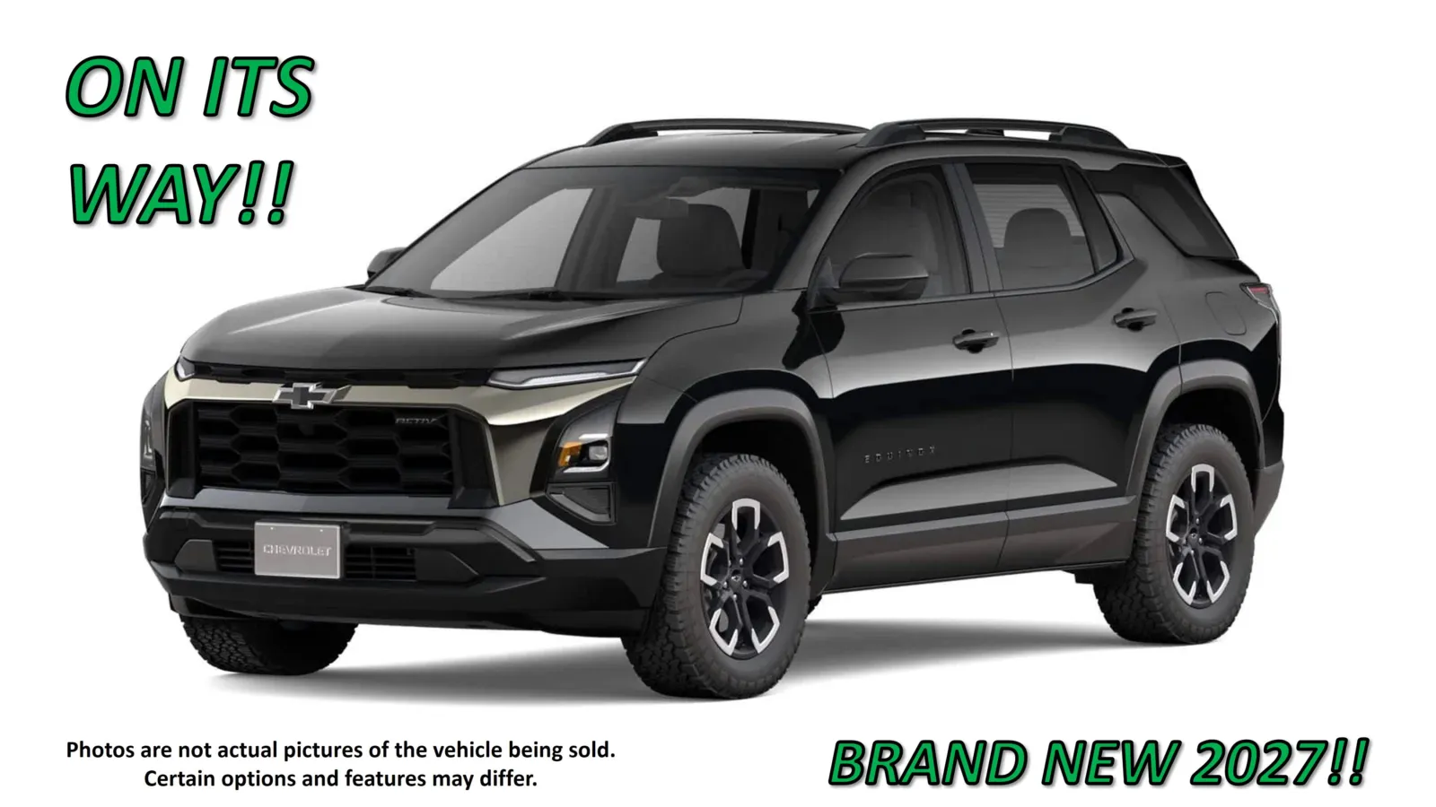 Black 2027 Chevrolet Equinox ACTIV for sale in Clinton, MO