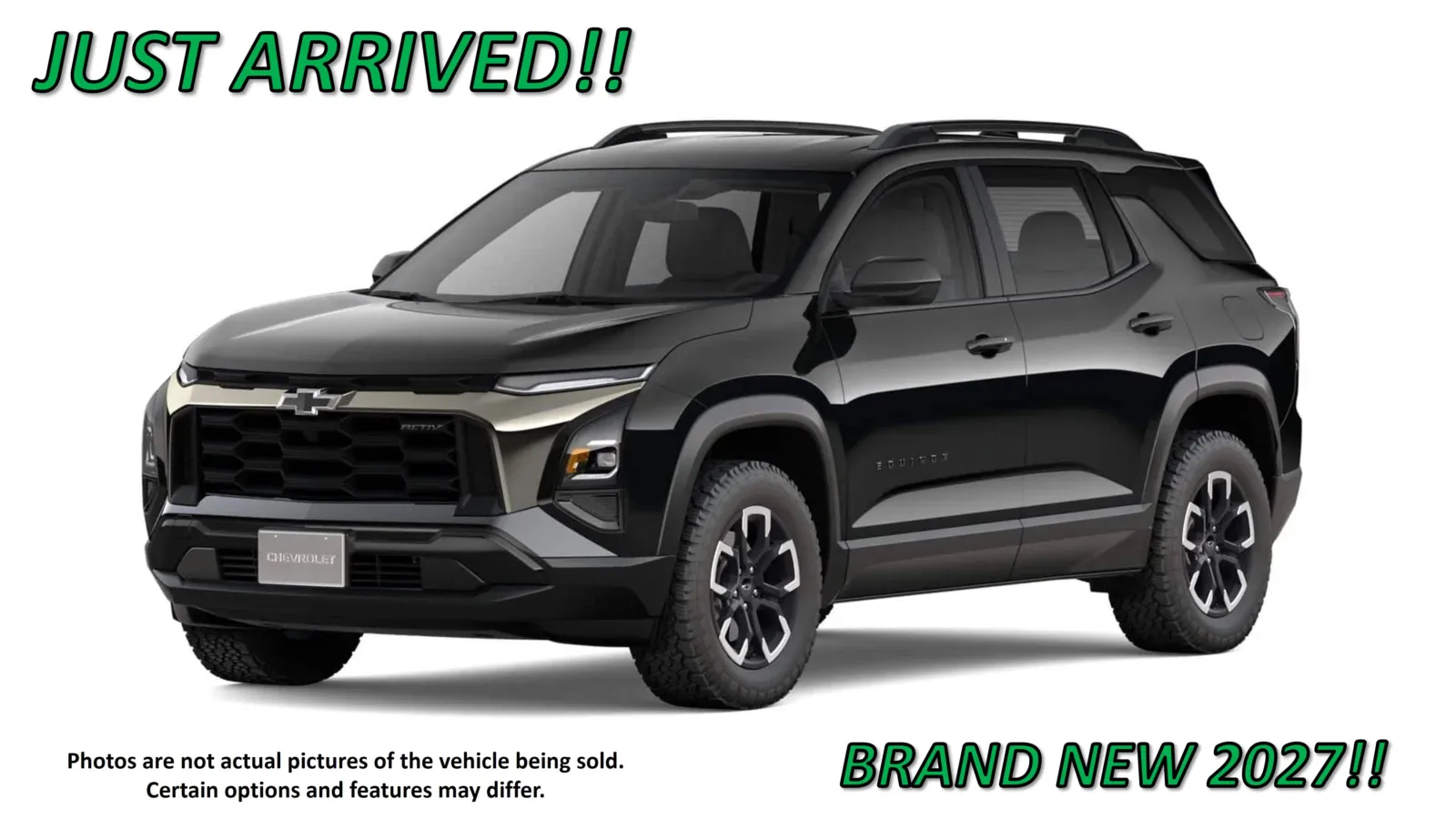 Black 2027 Chevrolet Equinox ACTIV for sale in Clinton, MO