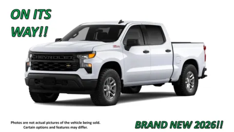 White 2026 Chevrolet Silverado 1500 Work Truck for sale in Clinton, MO