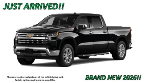 Black 2026 Chevrolet Silverado 1500 LTZ for sale in Clinton, MO