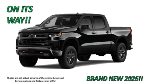 Black 2026 Chevrolet Silverado 1500 LT Trail Boss for sale in Clinton, MO
