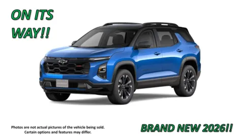 Blue 2026 Chevrolet Equinox RS for sale in Clinton, MO