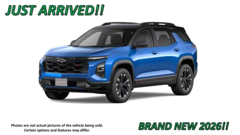 Blue 2026 Chevrolet Equinox RS for sale in Clinton, MO