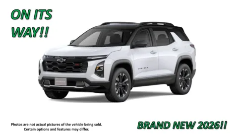 White 2026 Chevrolet Equinox RS for sale in Clinton, MO