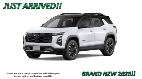 White 2026 Chevrolet Equinox RS for sale in Clinton, MO