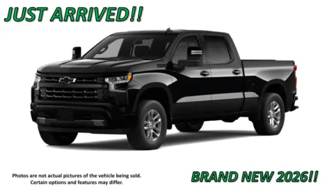 Black 2026 Chevrolet Silverado 1500 RST for sale in Clinton, MO