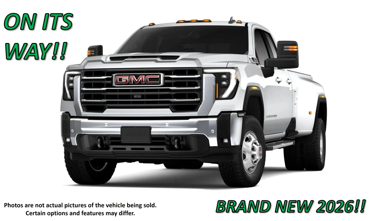 White 2026 GMC Sierra 3500HD SLE for sale in Clinton, MO
