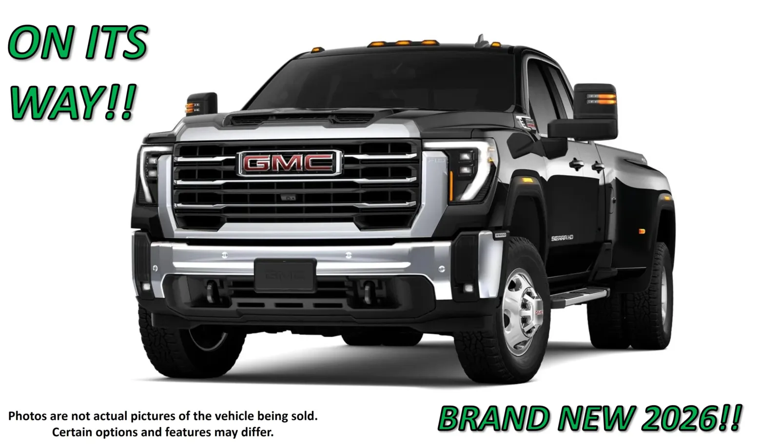 Black 2026 GMC Sierra 3500HD SLE for sale in Clinton, MO