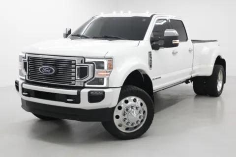 White 2022 Ford Super Duty F-450 DRW Platinum for sale in Clinton, MO