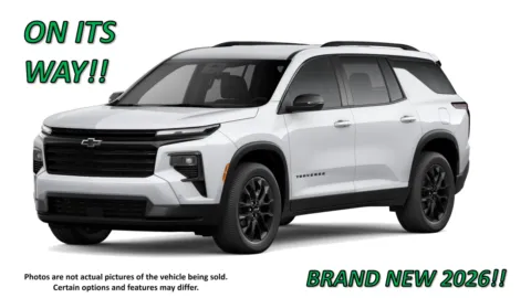White 2026 Chevrolet Traverse LT for sale in Clinton, MO