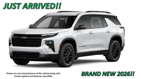 White 2026 Chevrolet Traverse LT for sale in Clinton, MO