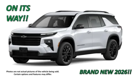 White 2026 Chevrolet Traverse LT for sale in Clinton, MO
