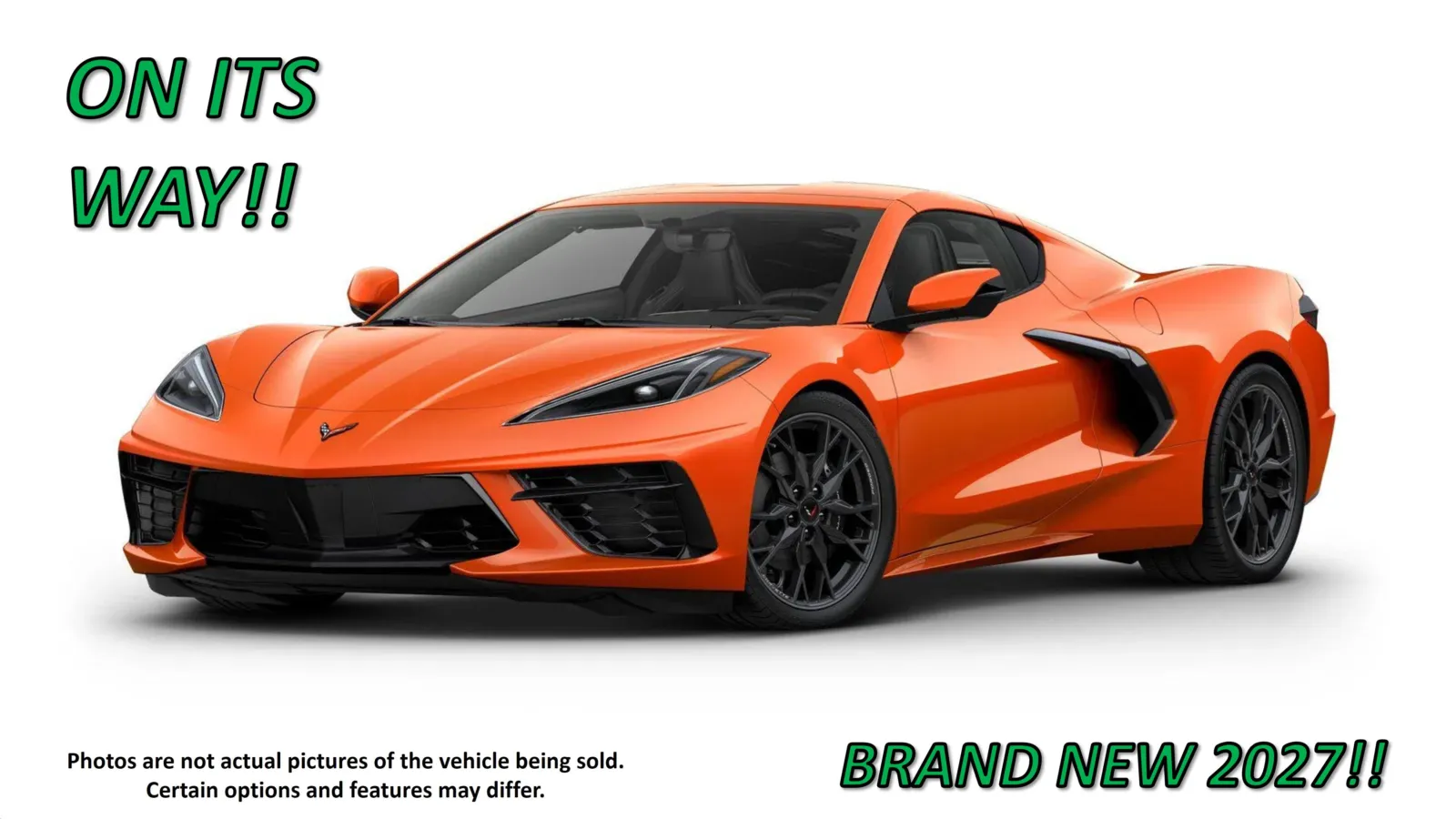 Orange 2027 Chevrolet Corvette 1LT for sale in Clinton, MO