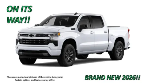 White 2026 Chevrolet Silverado 1500 RST for sale in Clinton, MO