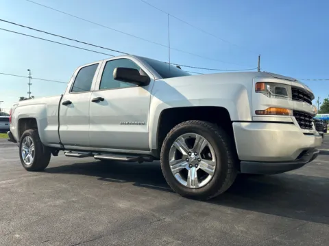 Silver 2018 Chevrolet Silverado 1500 Custom for sale in Clinton, MO