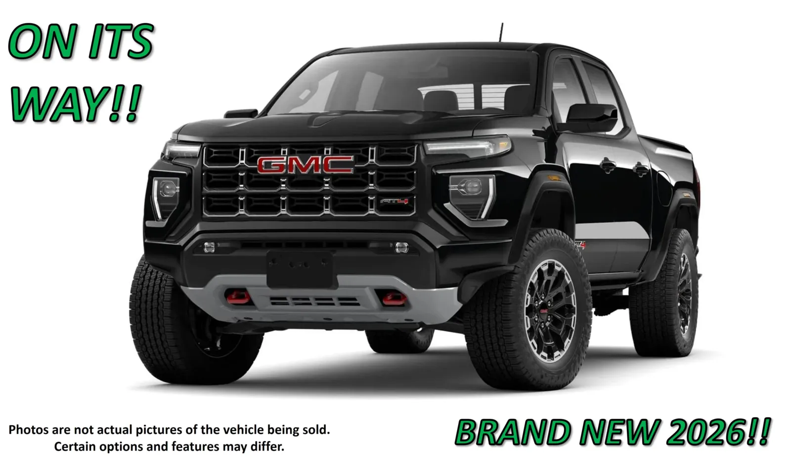 Black 2026 GMC Canyon AT4 for sale in Clinton, MO
