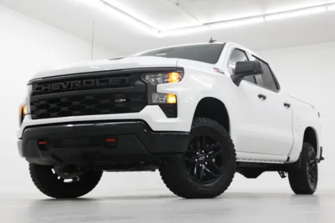 White 2026 Chevrolet Silverado 1500 Custom Trail Boss for sale in Clinton, MO