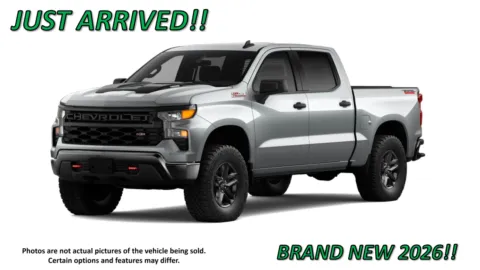 Gray 2026 Chevrolet Silverado 1500 Custom Trail Boss for sale in Clinton, MO