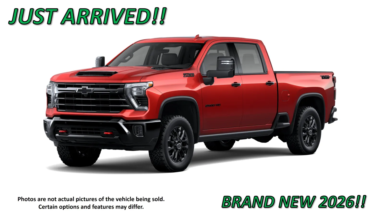 Red 2026 Chevrolet Silverado 2500 HD LTZ for sale in Clinton, MO